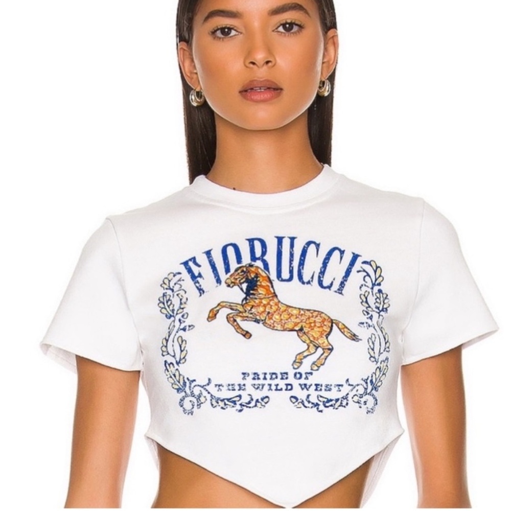 FIORUCCI Pride Of The Wild West White Top tshirt